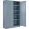 Global Industrial Industrial Storage Cabinet, 78 in H, 48 in W, Gray 493313GY - alternate 2